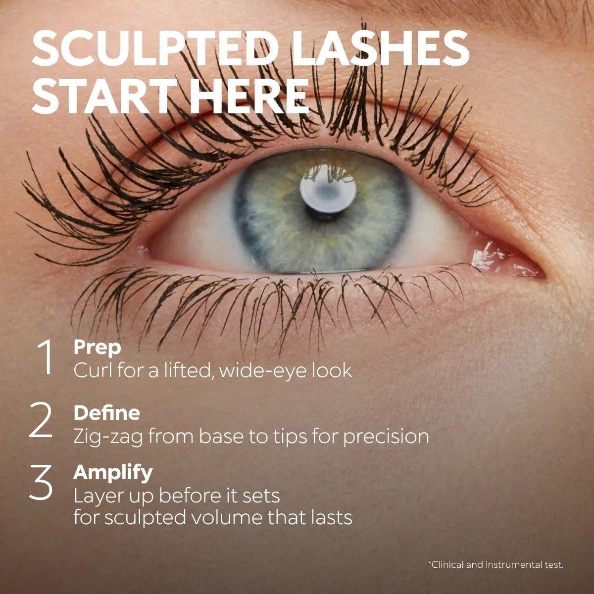 Extra Sculpt Volume Mascara, 001, large image number 10