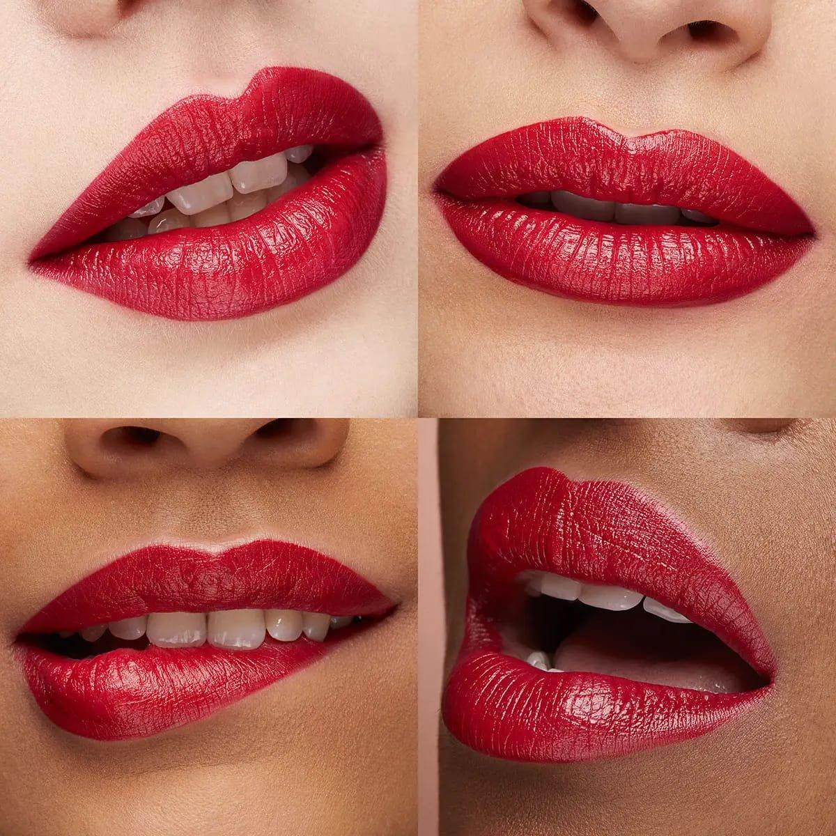 Gossamer Emotion Creamy Lipstick, 113 Pearly Tulip Red, large image number 2