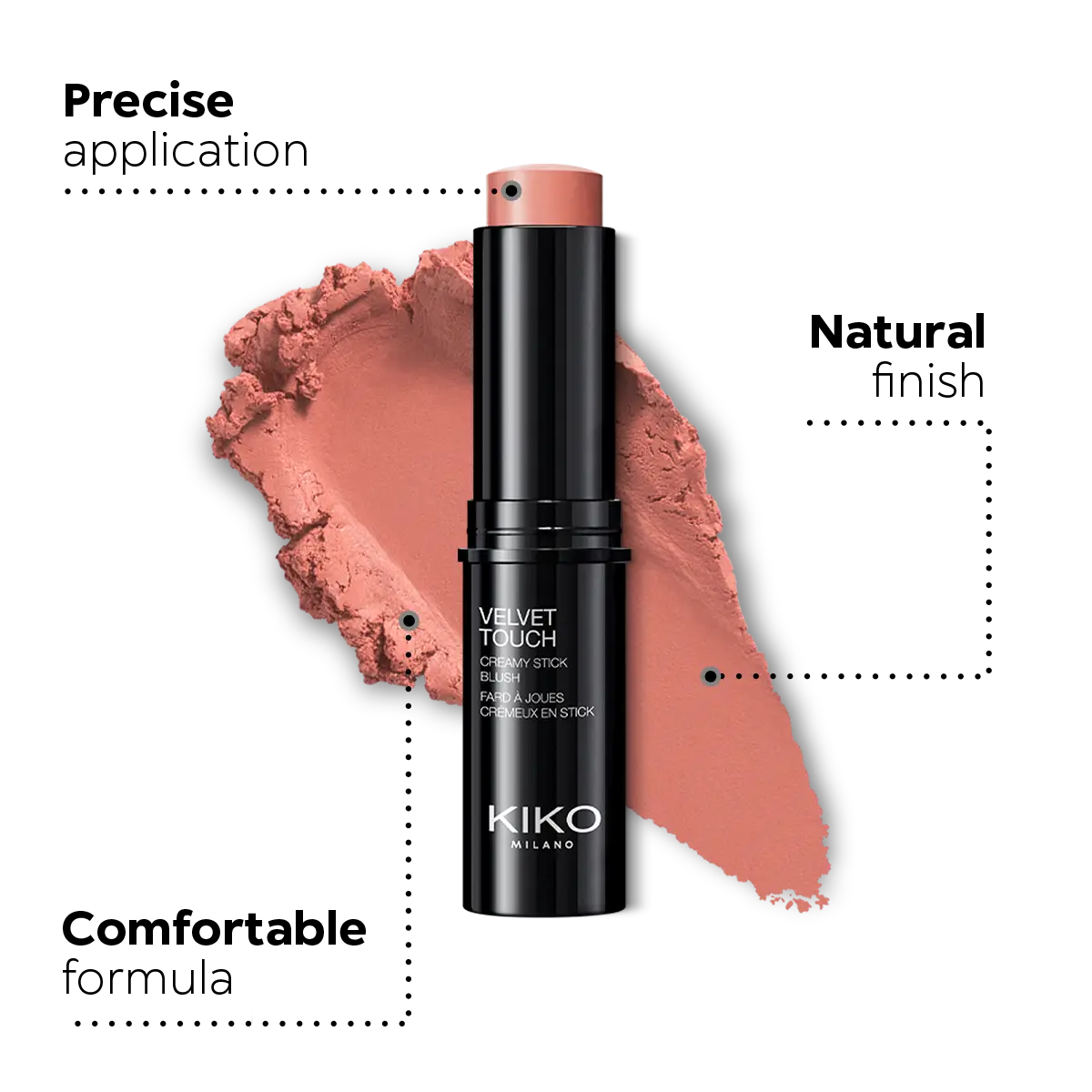 Velvet Touch Creamy Stick Blush, 06 Geranium, large image number 3