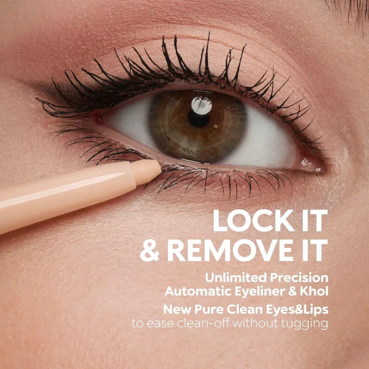 Unlimited Precision Automatic Eyeliner And Khol, 01 Butter, large image number 7