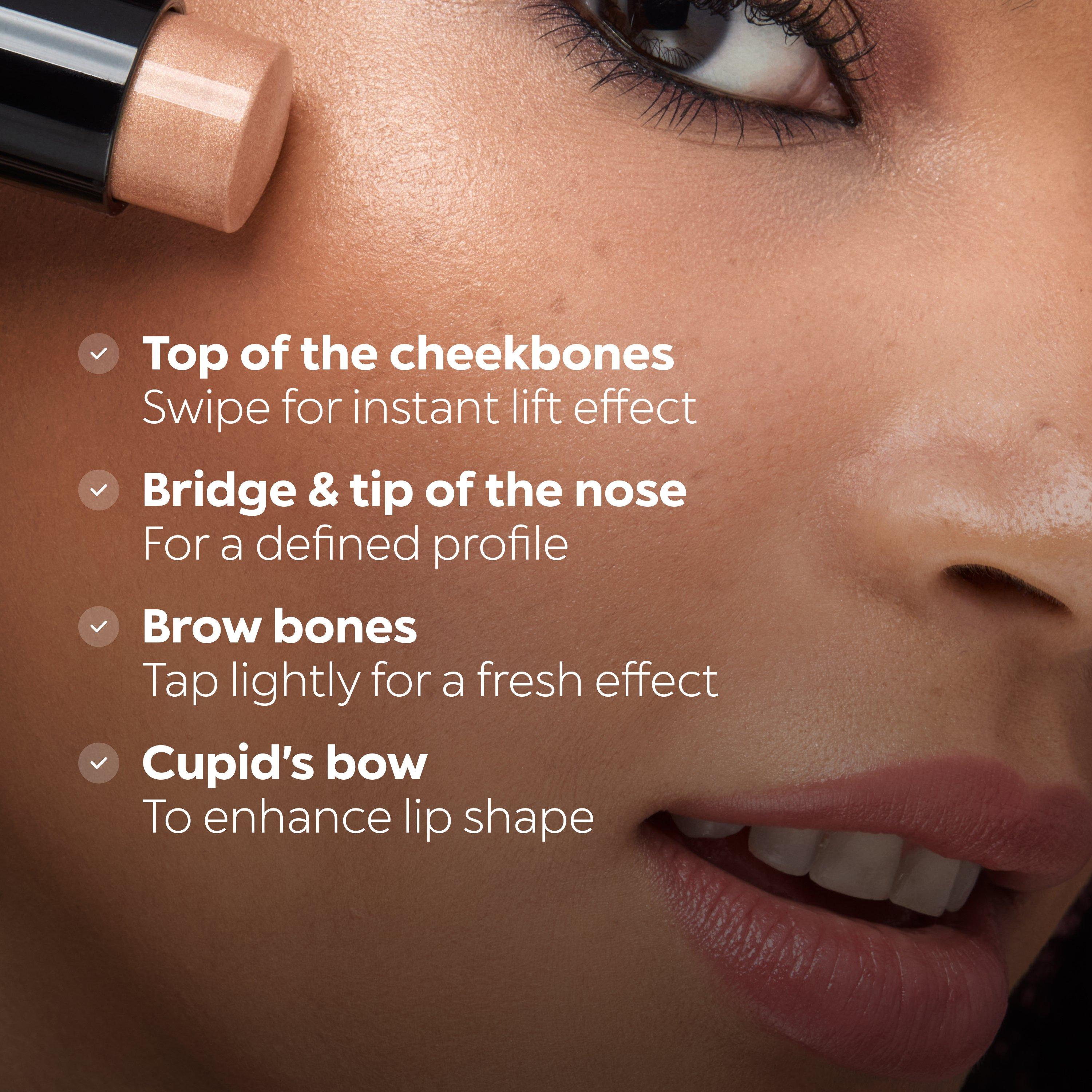 Radiant Touch Creamy Stick Highlighter, 100 Gold, large image number 6