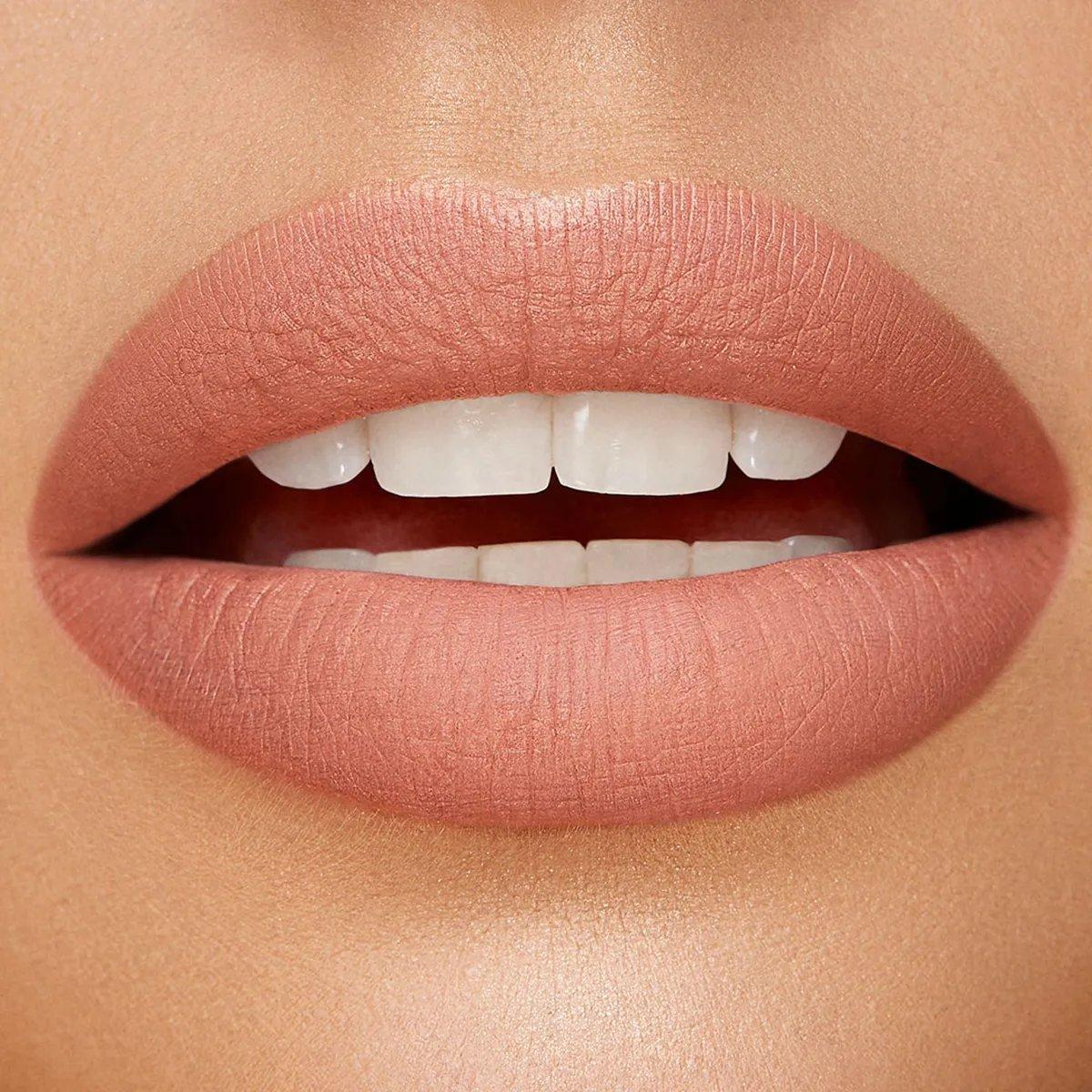 Velvet Passion Matte Lipstick, 302 Beige Rose, large image number 2