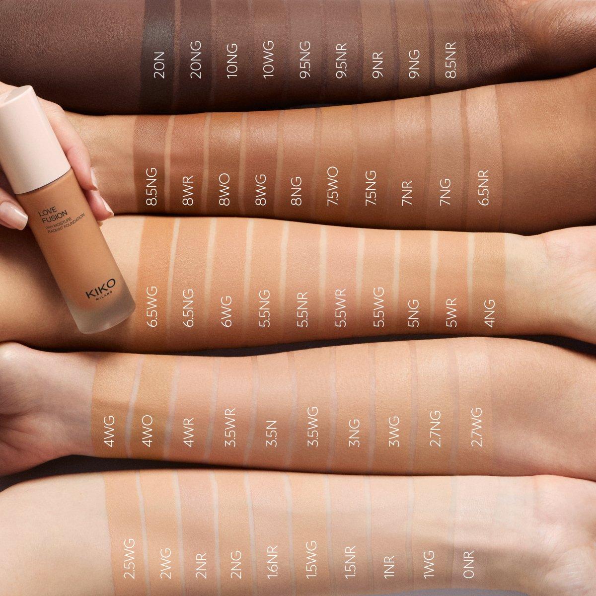 Love Fusion فاونديشن مرطّب يدوم حتى 24 ساعة بتأثير مشرق, 1 NR Neutral Rose, thumbnail