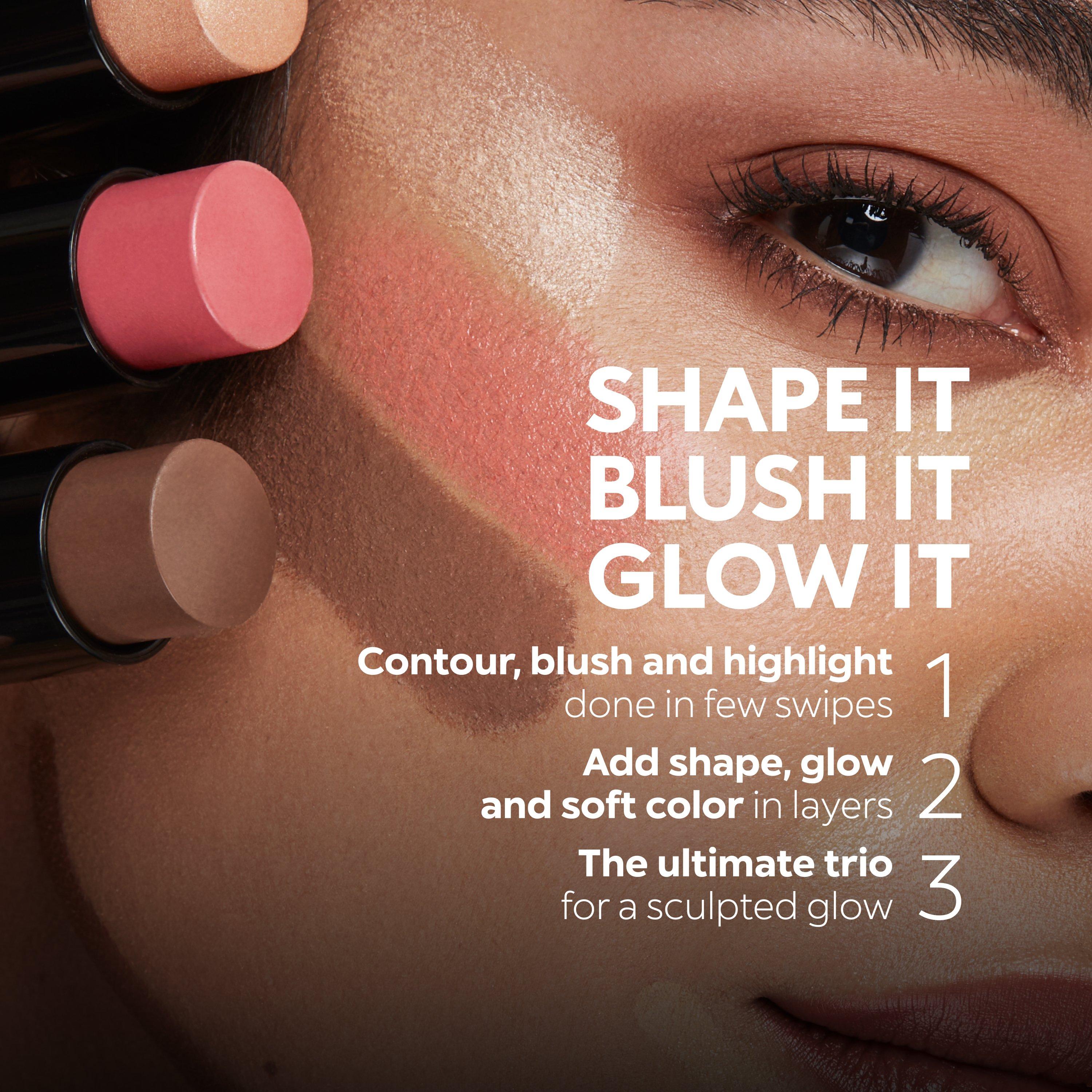 Velvet Touch Creamy Stick Blush, 02 Golden Peach, thumbnail