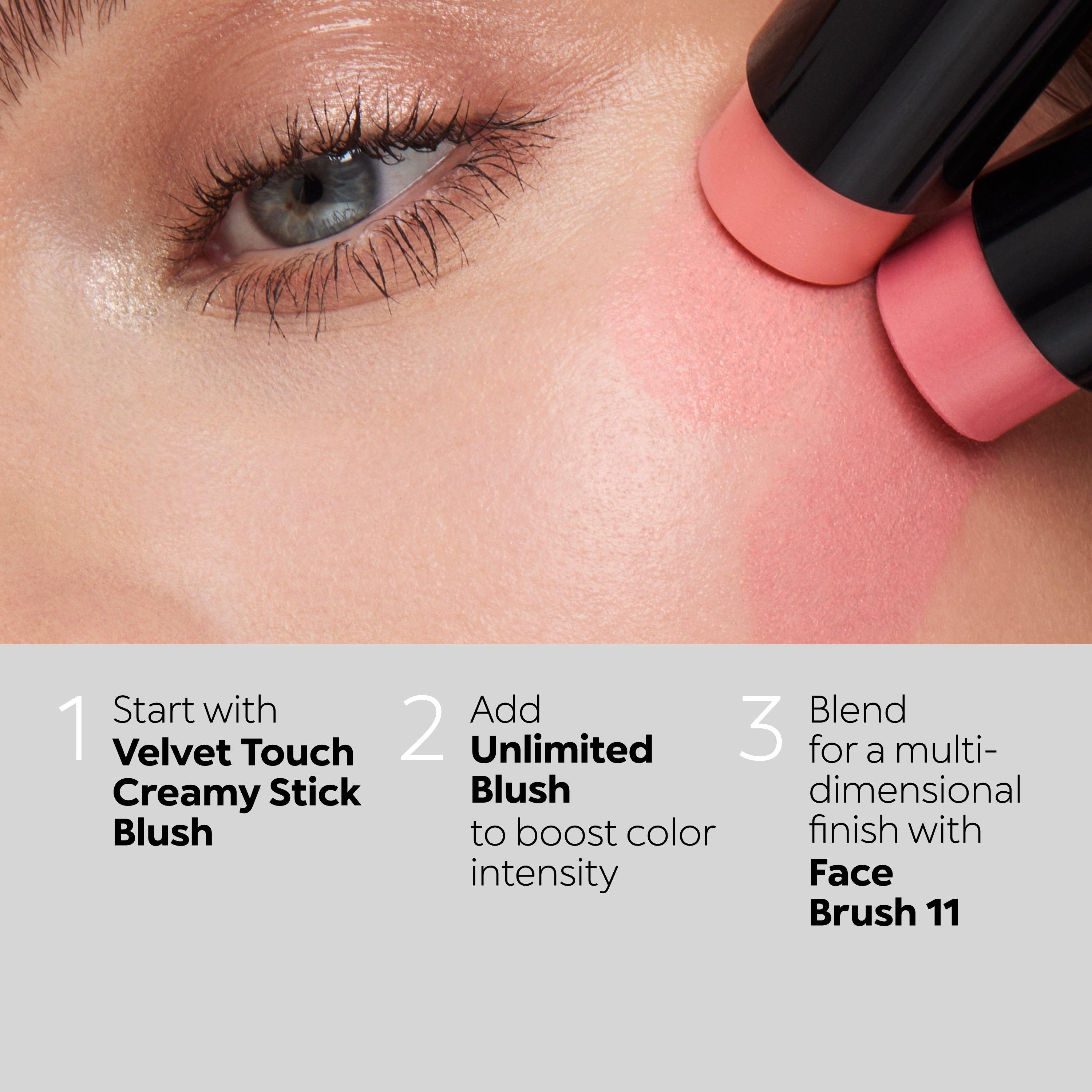 Velvet Touch Creamy Stick Blush, 02 Golden Peach, thumbnail