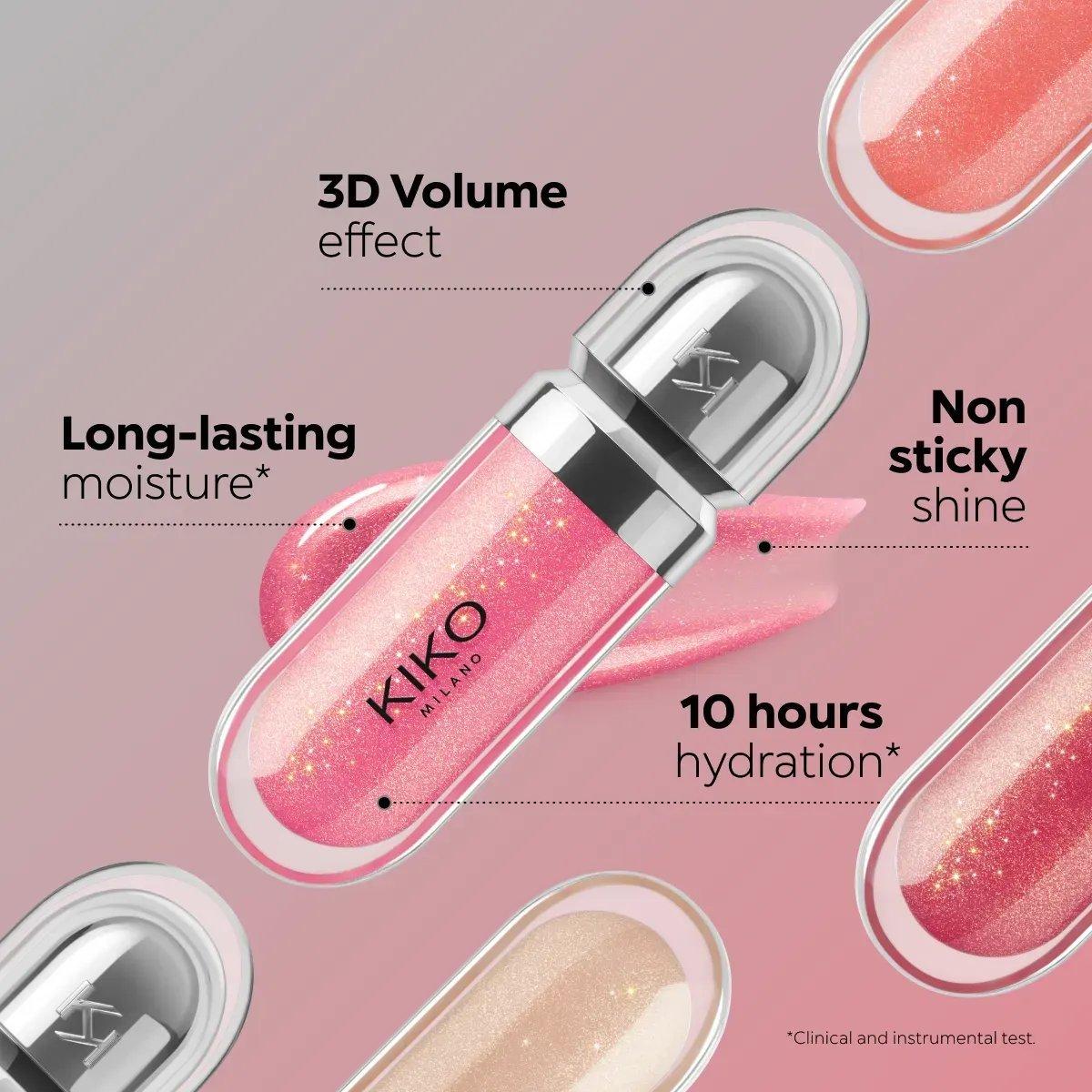 3D Hydra Lip-Gloss, 01 Clear, thumbnail