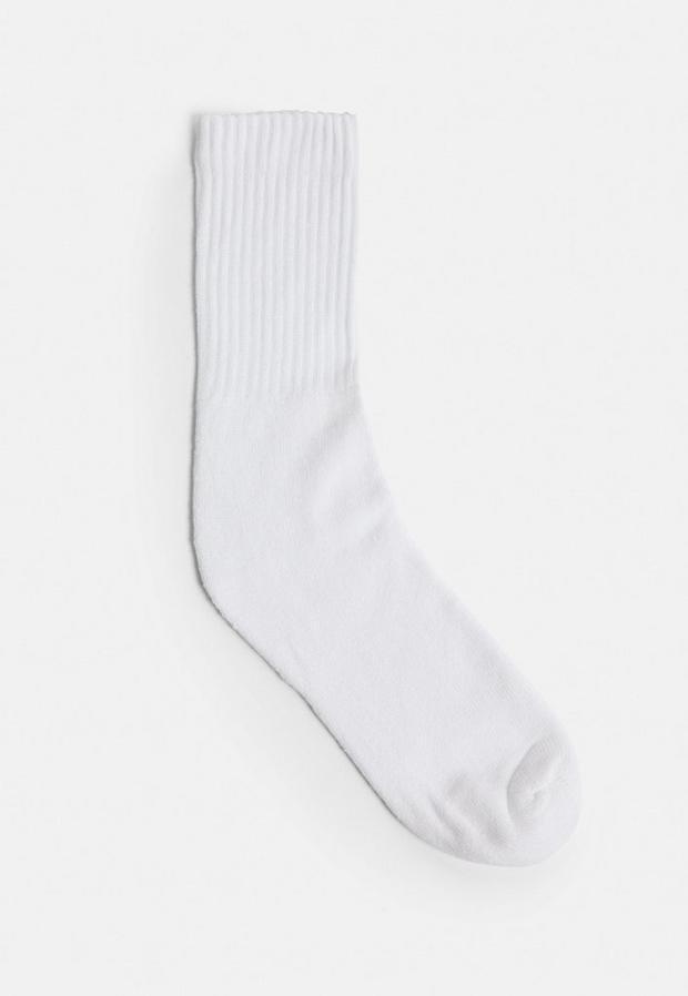 White Sports Socks, , large image number 0