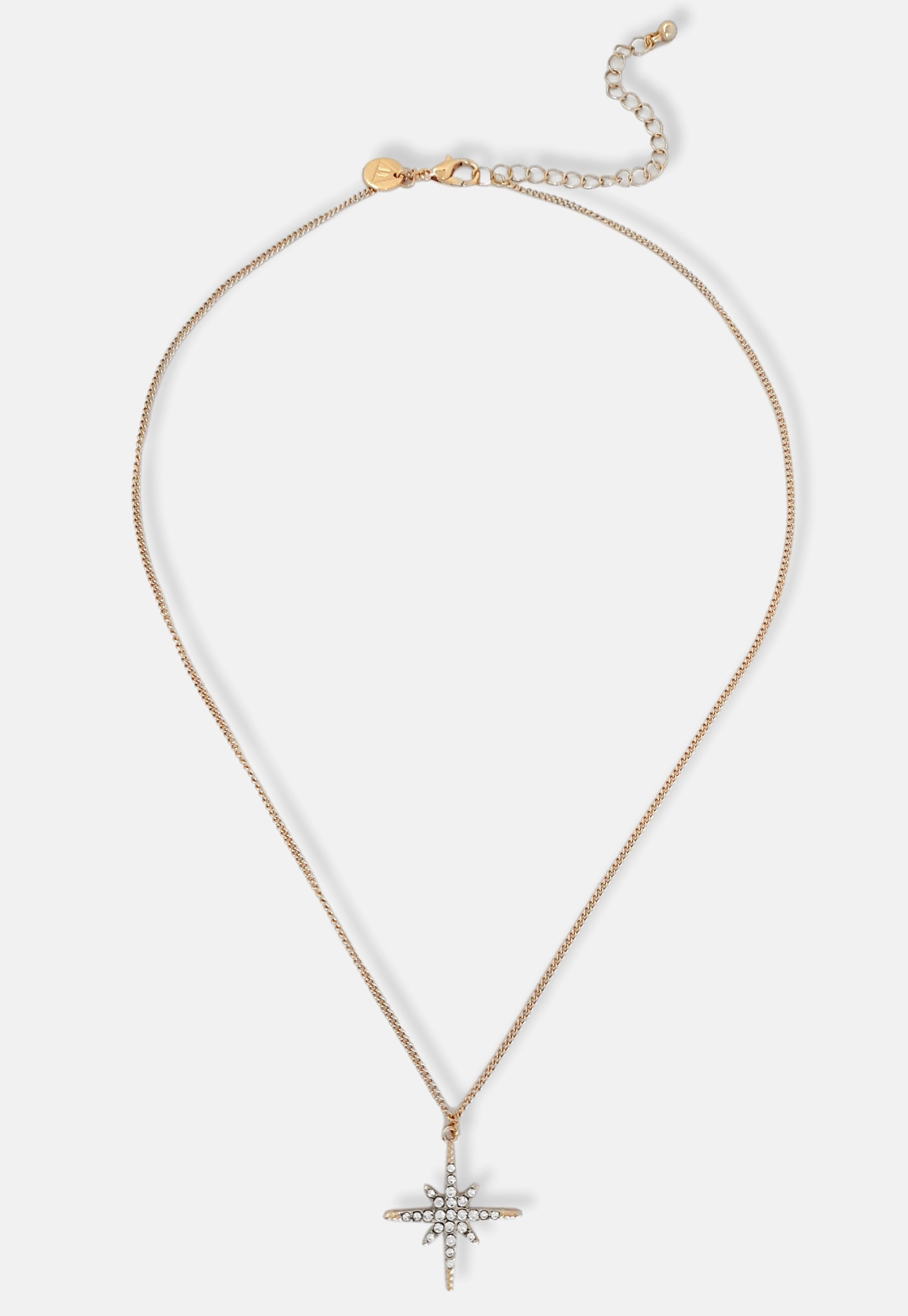 Gold Pave Star Pendant, Women, , large image number 0