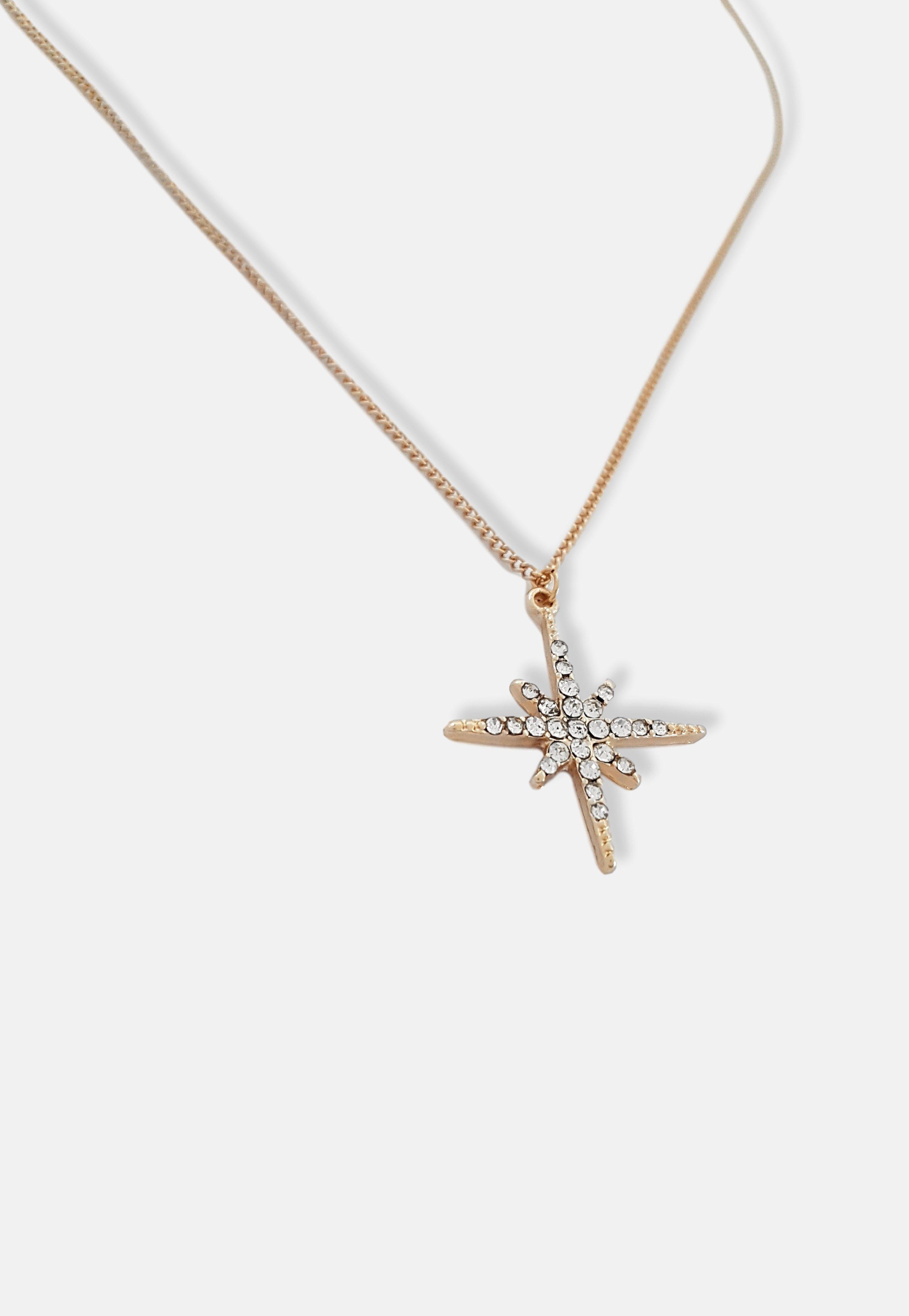 Gold Pave Star Pendant, Women, , large image number 2