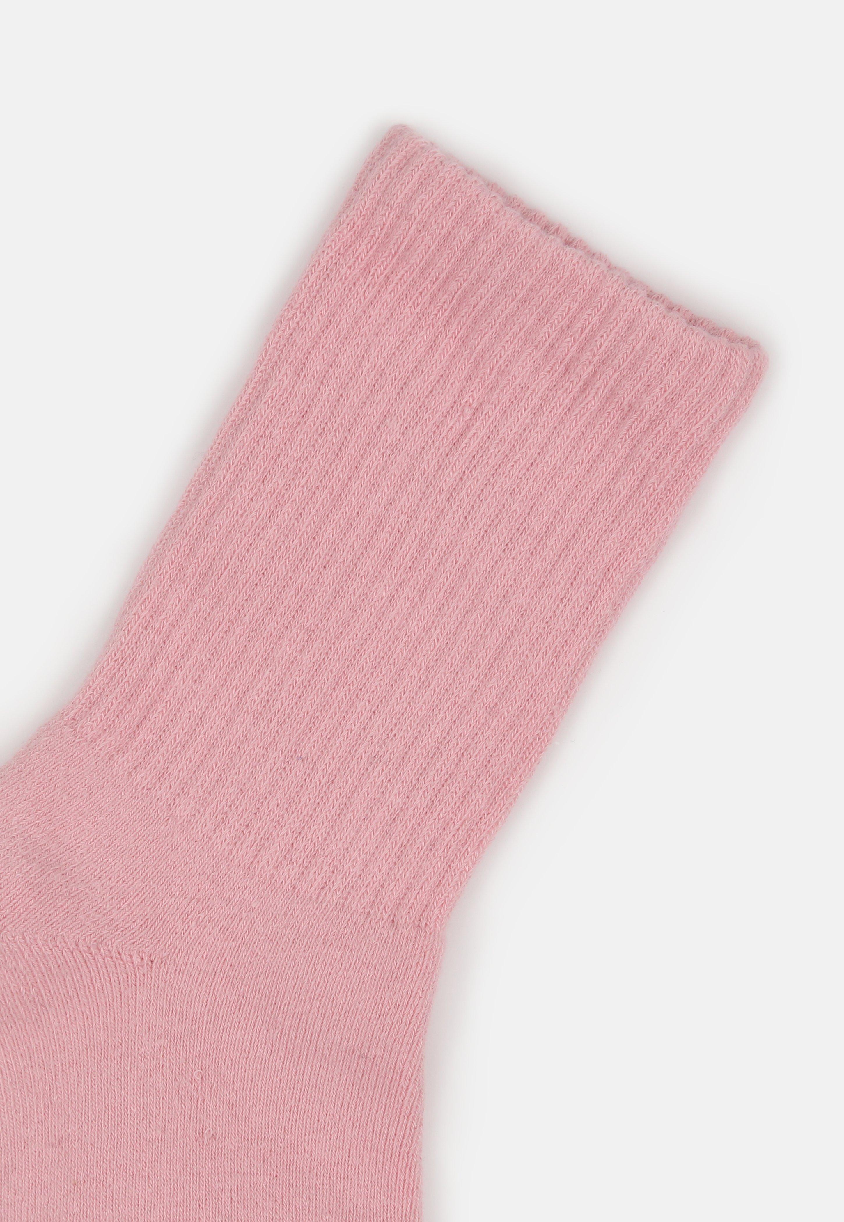 Baby Pink Plain Ski Socks, Women, , large image number 5