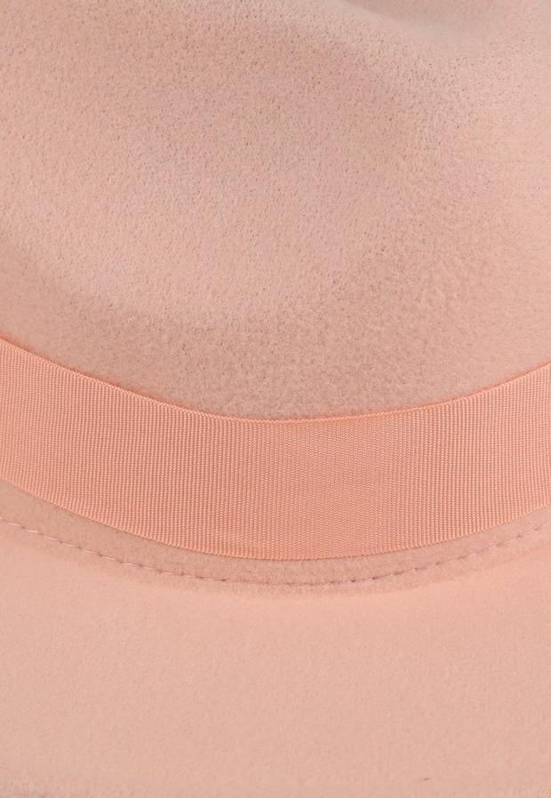 Blush Pink Fedora Hat, Women, , large image number 3
