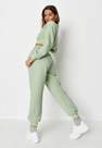Missguided - Sage Quilted Sweatshirt And Joggers Co Ord Set
