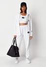 Missguided - White Co Ord Missguided Joggers