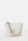 Missguided - White Missguided Embossed Crossbody Bag