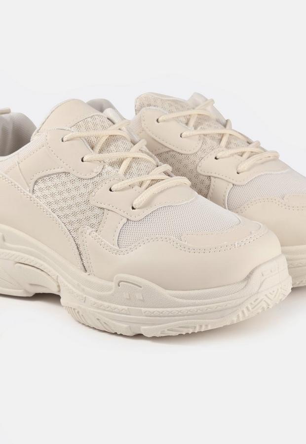 Sand Chunky Trainers, Women, , large image number 3