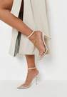 Missguided - Camel Chain Anklet Detail Heeled Shoes