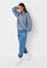 Missguided - Blue Missguided Oversized 90'S Joggers