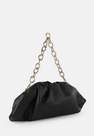 Missguided - Black Large Faux Leather Pouch Bag