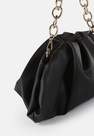Missguided - Black Large Faux Leather Pouch Bag