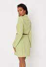 Missguided - Green Twist Front Cut Out Blazer Dress
