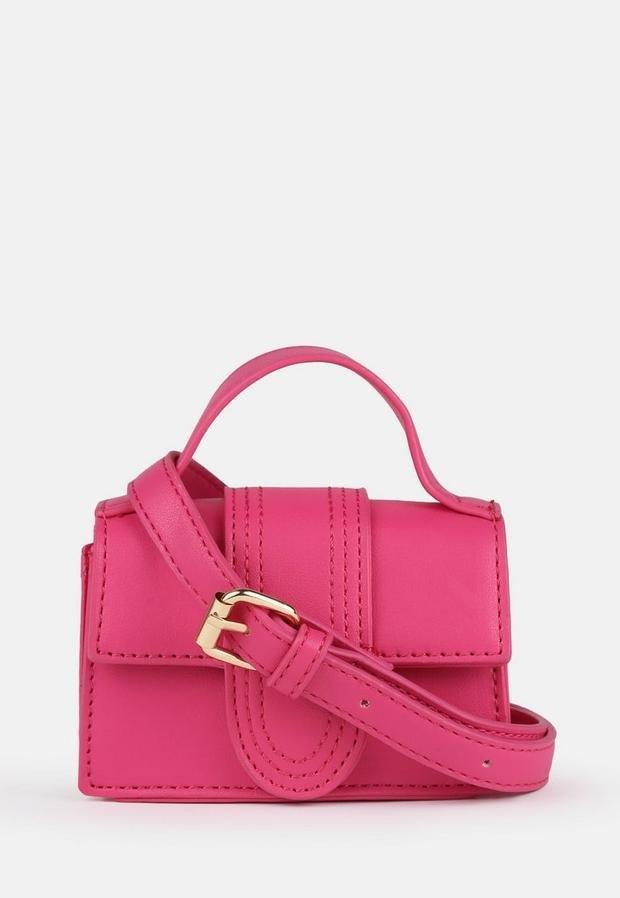 Pink Pink Micro Mini Top Handle Bag, , large image number 0
