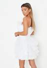 Missguided - White Tulle Mini Dress