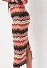 Missguided - Red Red Co Ord Soft Knit Midaxi Skirt