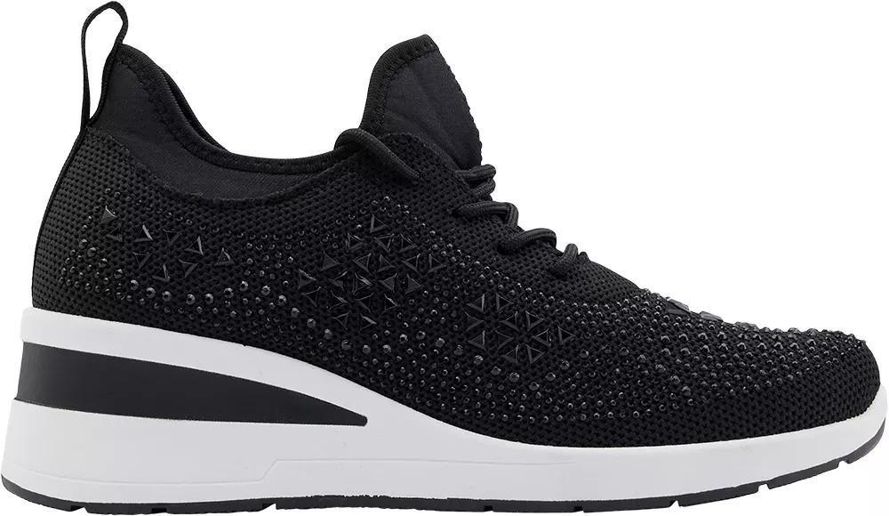 Navy Laced Sneakers, , large image number 1