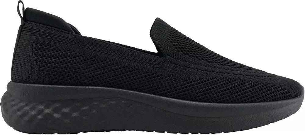 Black Slip-On Sneakers, , large image number 1