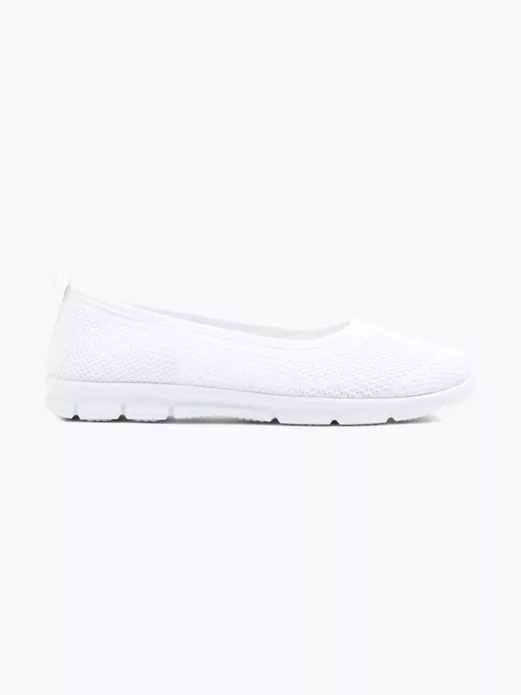 White Light Sporty Ballerinas, , large image number 0