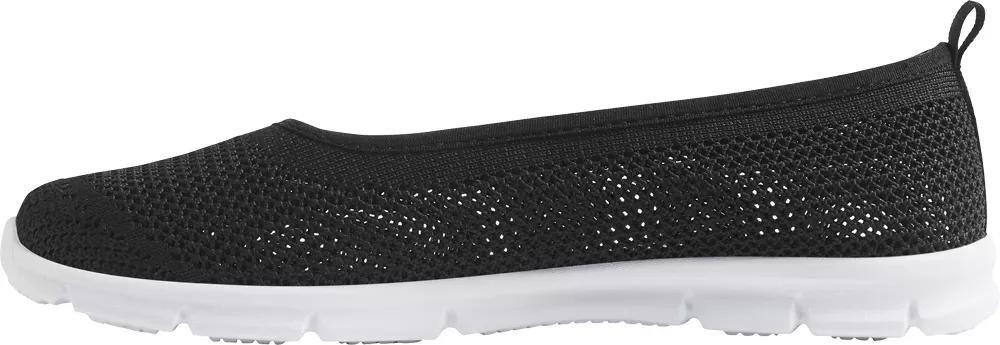 Black Openwork Ballerinas, , large image number 3