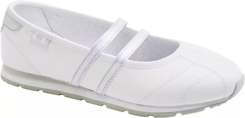 White Ballet Flats, , large image number 6