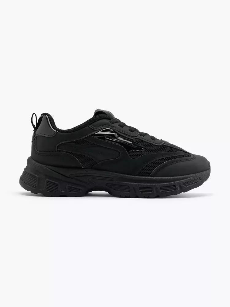 Black Chunky Sneakers, , medium