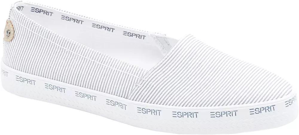 White Canvas Loafer, , large image number 1