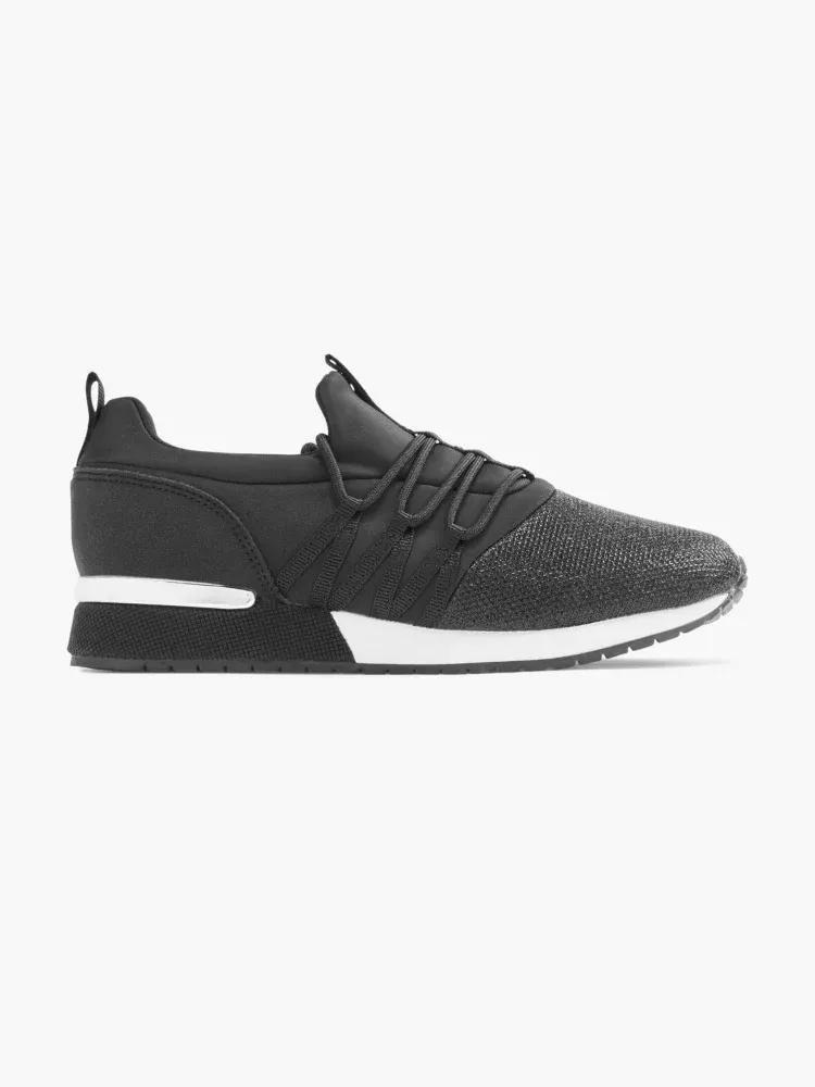 Black Slip-Ons Sneakers, , large image number 0