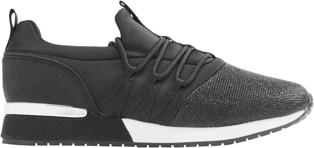 Black Slip-Ons Sneakers, , large image number 2