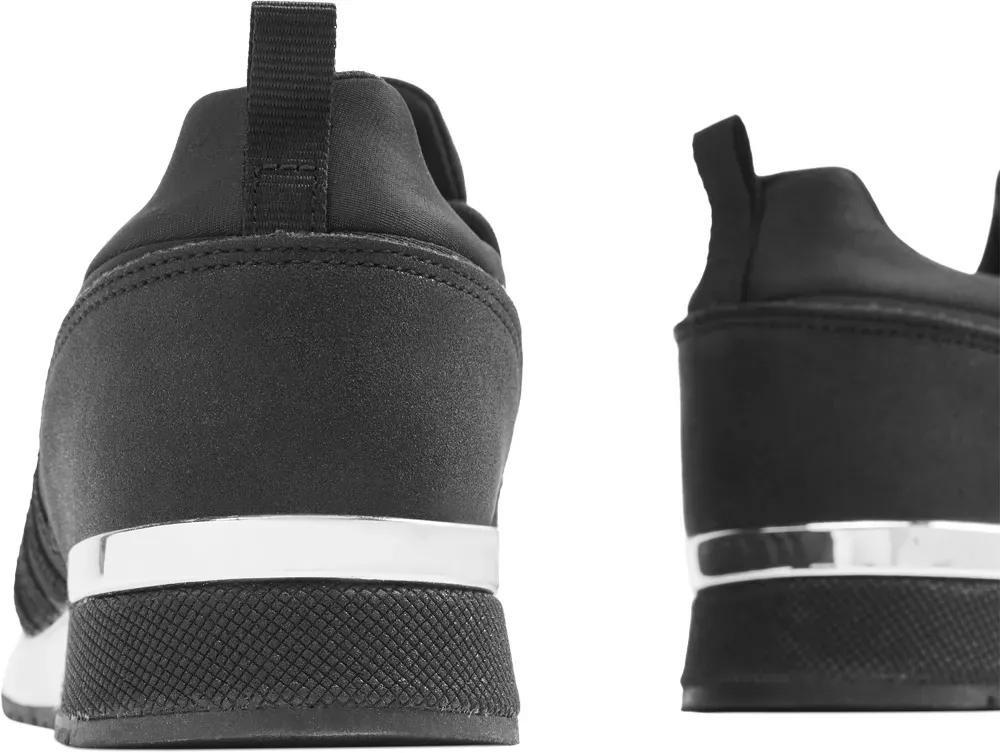 Black Slip-Ons Sneakers, , large image number 5