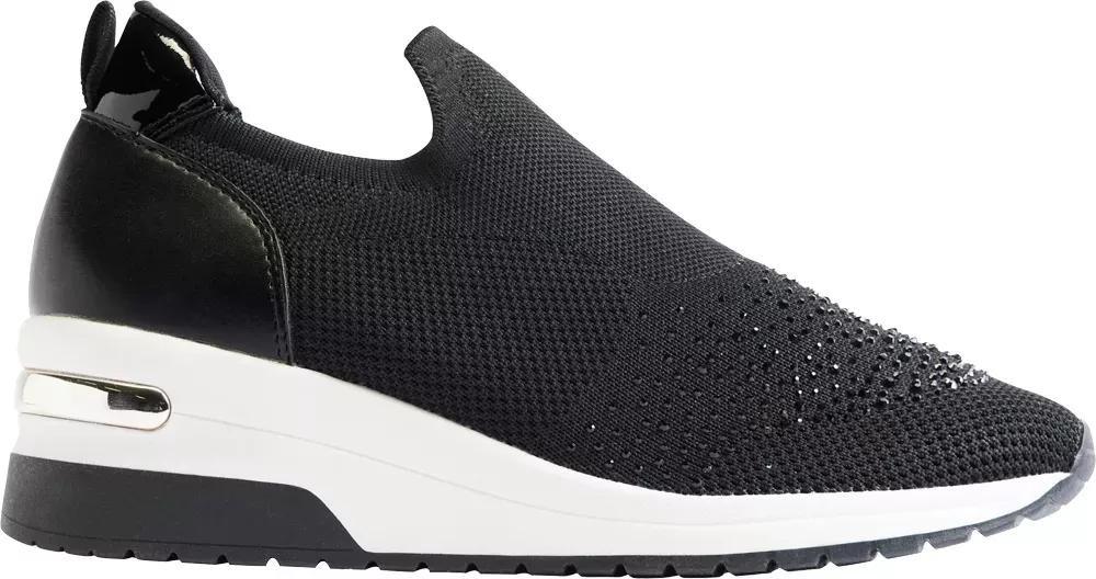 Black Slip On Sneaker, , large image number 2