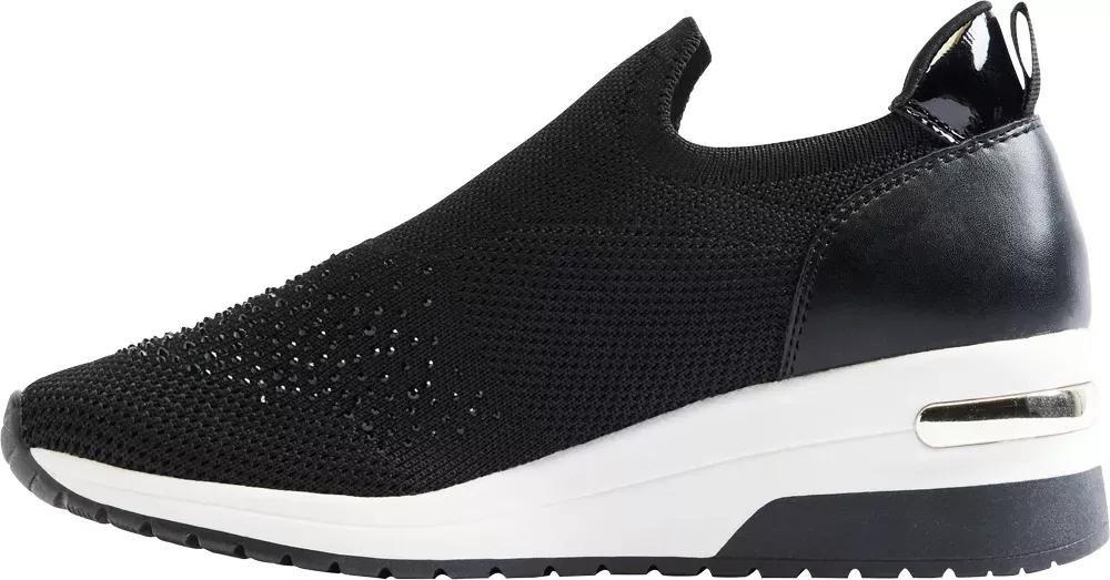 Black Slip On Sneaker, , large image number 3