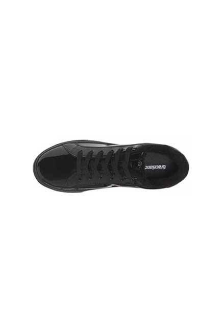 Shiny Black Sneakers, Women, , large image number 1