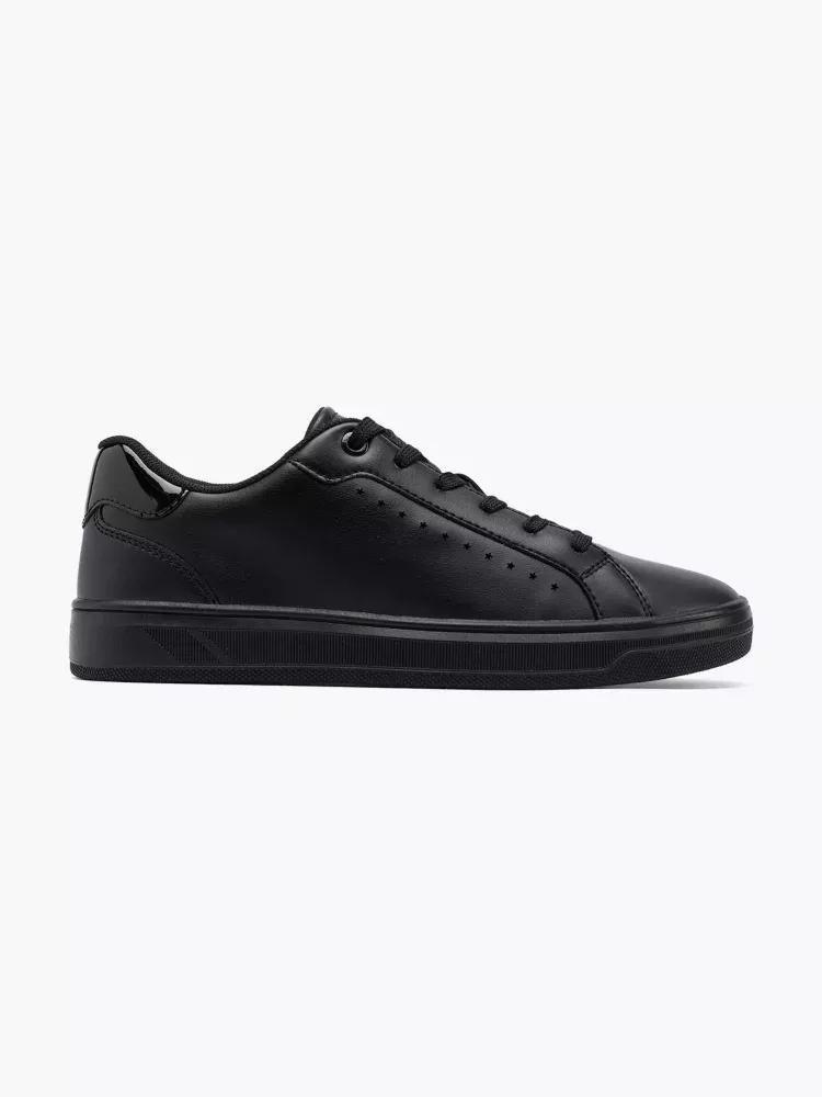 Black Laced Sneakers, , large image number 0