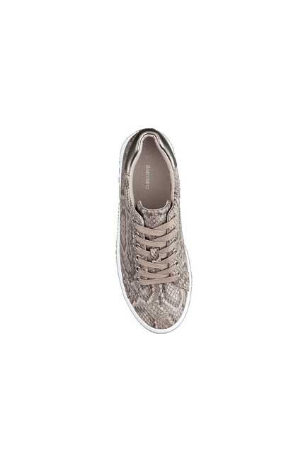 Beige Sneakers In A Snake Print Pattern, Women, , large image number 1