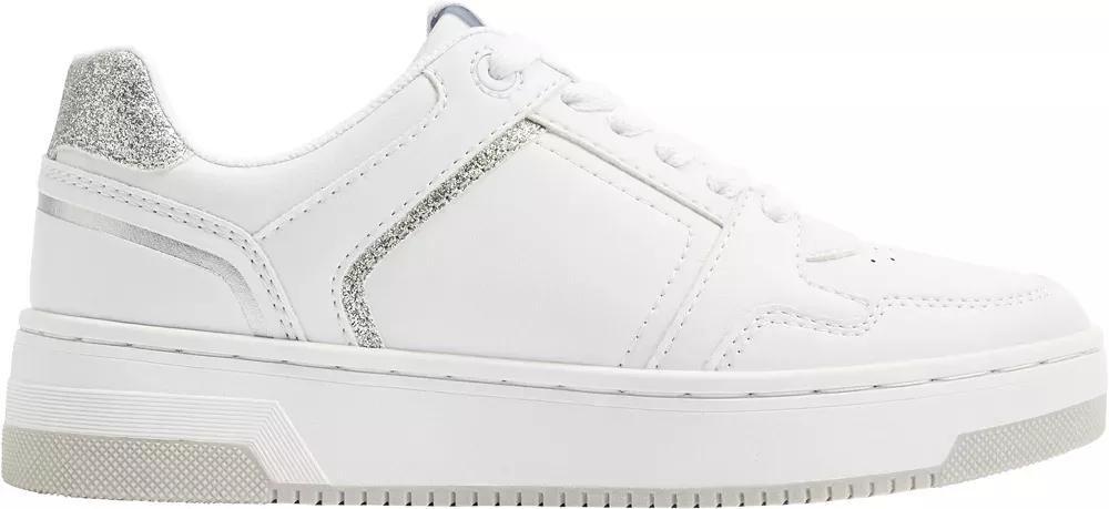 White Laced Sneakers, , large image number 1