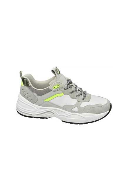 Grey Chunky Sneakers, , large image number 0