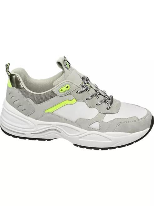Grey Chunky Sneakers, , large image number 2