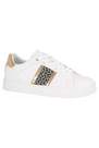 Graceland - White Sneakers With Animal Print