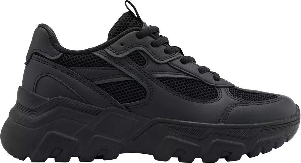 Black Chunky Trainers, , large image number 1