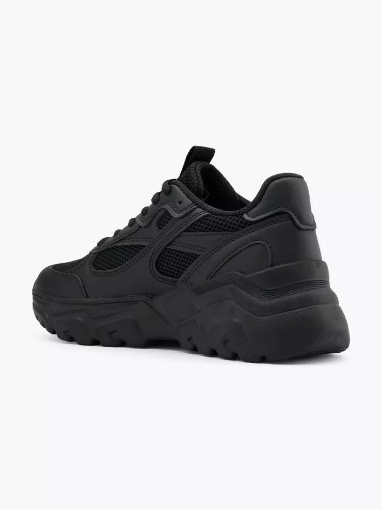 Black Chunky Trainers, , large image number 2