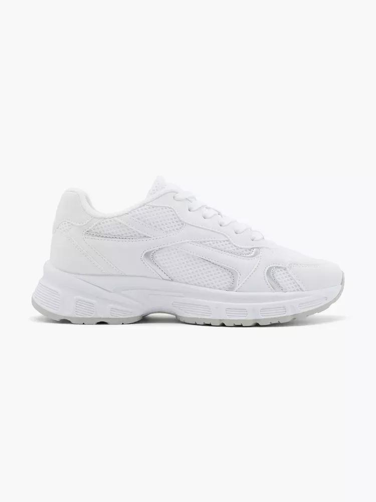 White Chunky Sneakers, , large image number 0