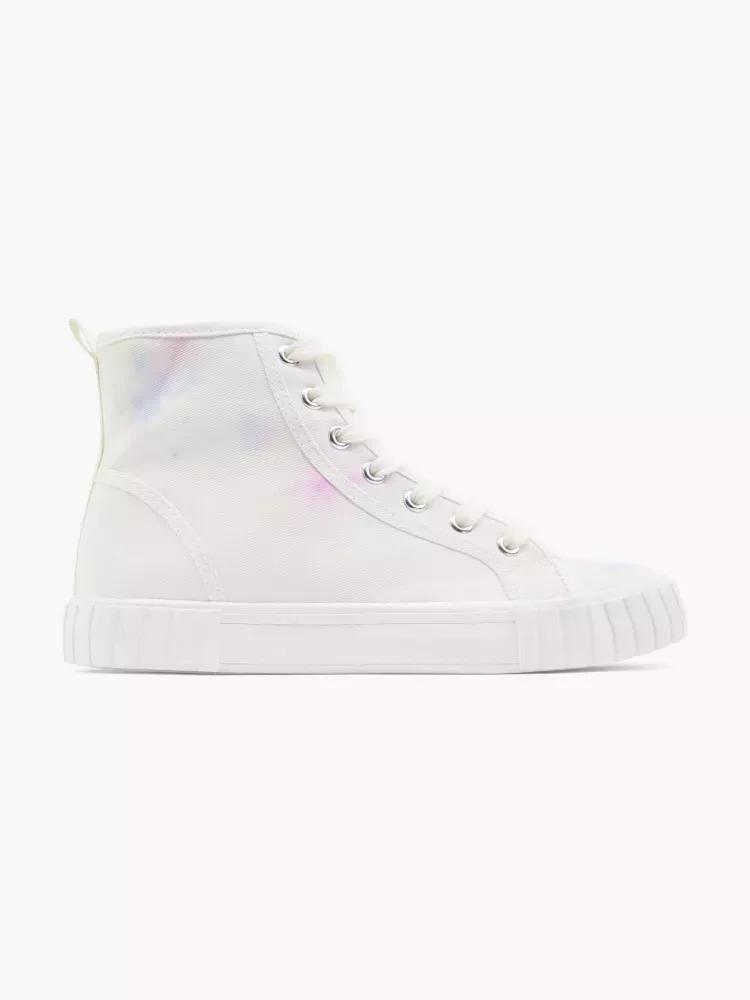 White Casual Lace Up Sneaker, , large image number 0